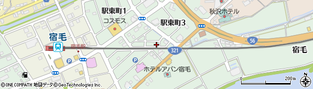高知県宿毛市駅東町4丁目301周辺の地図