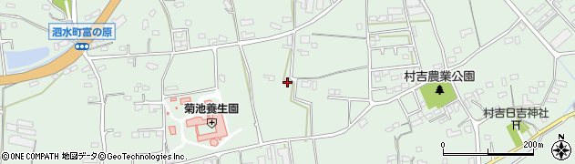 熊本県菊池市泗水町吉富439周辺の地図