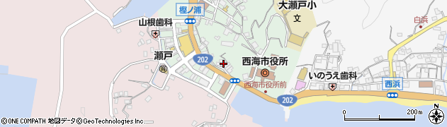 長崎県西海市大瀬戸町瀬戸樫浦郷2259周辺の地図