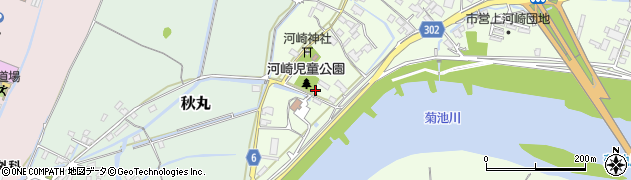 熊本県玉名市河崎974周辺の地図