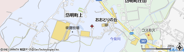 熊本県玉名市岱明町上88周辺の地図