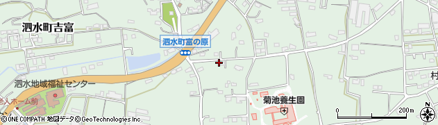 熊本県菊池市泗水町吉富2269周辺の地図