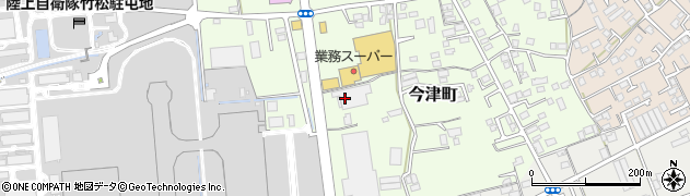 株式会社福砂屋大村店周辺の地図