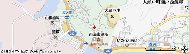 長崎県西海市大瀬戸町瀬戸樫浦郷2224周辺の地図