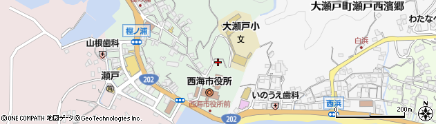 長崎県西海市大瀬戸町瀬戸樫浦郷220周辺の地図