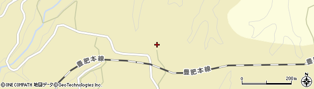 大分県竹田市荻町馬背野496周辺の地図
