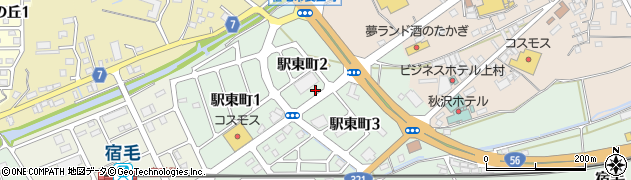 高知県宿毛市駅東町2丁目407周辺の地図