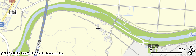 大分県佐伯市上城7521周辺の地図
