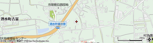 熊本県菊池市泗水町吉富2262周辺の地図