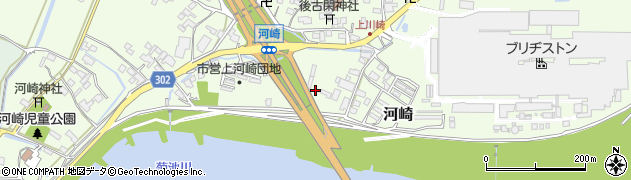熊本県玉名市河崎778周辺の地図