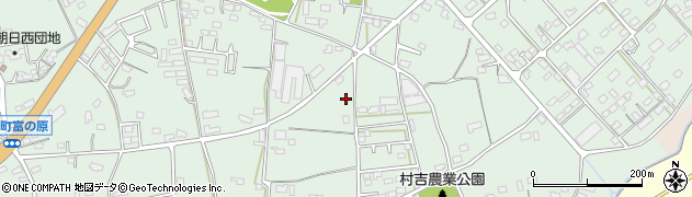 熊本県菊池市泗水町吉富381周辺の地図