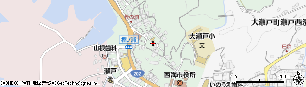 長崎県西海市大瀬戸町瀬戸樫浦郷2369周辺の地図
