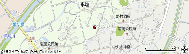 ＥＮＥＯＳ長洲ＳＳ周辺の地図