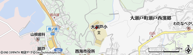 長崎県西海市大瀬戸町瀬戸樫浦郷2188周辺の地図