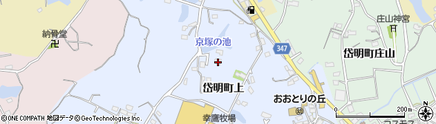 熊本県玉名市岱明町上131周辺の地図