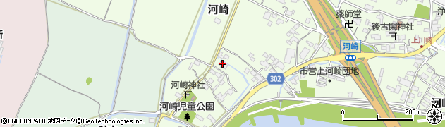 熊本県玉名市河崎916周辺の地図