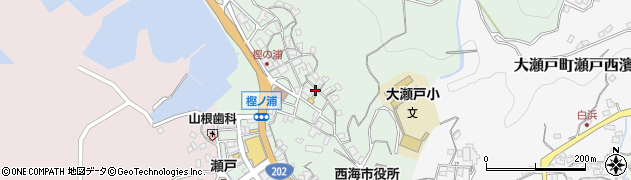 長崎県西海市大瀬戸町瀬戸樫浦郷2401周辺の地図