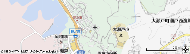 長崎県西海市大瀬戸町瀬戸樫浦郷2404周辺の地図