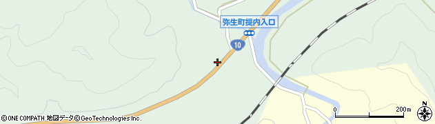 国道１０号線周辺の地図