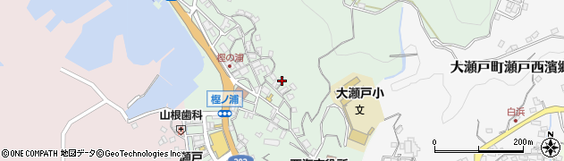 長崎県西海市大瀬戸町瀬戸樫浦郷258周辺の地図