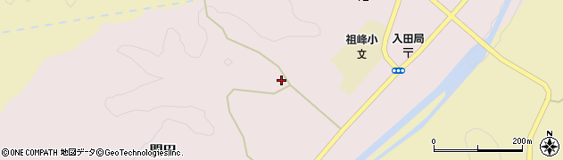 大分県竹田市門田455周辺の地図