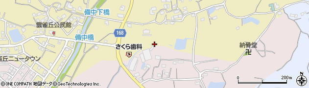 熊本県玉名市岱明町西照寺周辺の地図