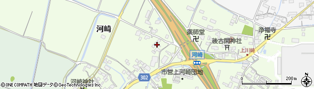 熊本県玉名市河崎401周辺の地図