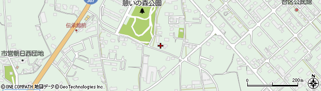 熊本県菊池市泗水町吉富361周辺の地図