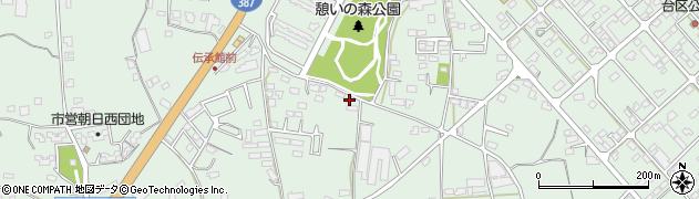 熊本県菊池市泗水町吉富454周辺の地図