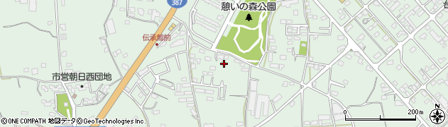 熊本県菊池市泗水町吉富465周辺の地図