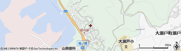 長崎県西海市大瀬戸町瀬戸樫浦郷2438周辺の地図