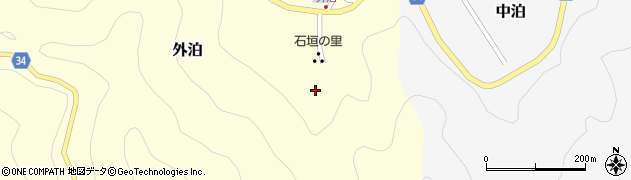 愛媛県南宇和郡愛南町外泊304周辺の地図