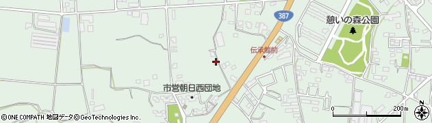 熊本県菊池市泗水町吉富3167周辺の地図