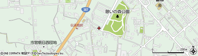 熊本県菊池市泗水町吉富3491周辺の地図