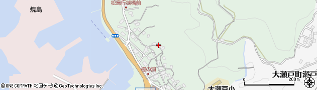 長崎県西海市大瀬戸町瀬戸樫浦郷2489周辺の地図