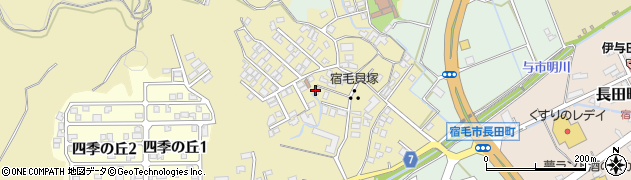 高知県宿毛市貝塚周辺の地図
