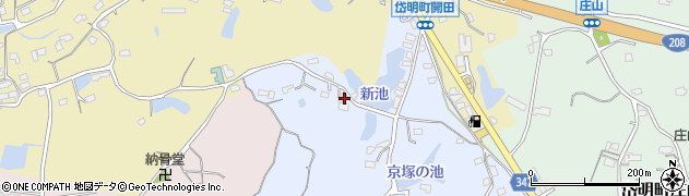 熊本県玉名市岱明町上202周辺の地図