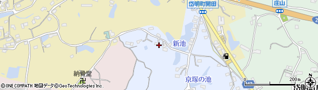 熊本県玉名市岱明町上201周辺の地図