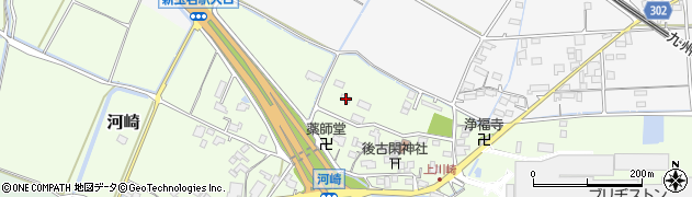 熊本県玉名市河崎490周辺の地図