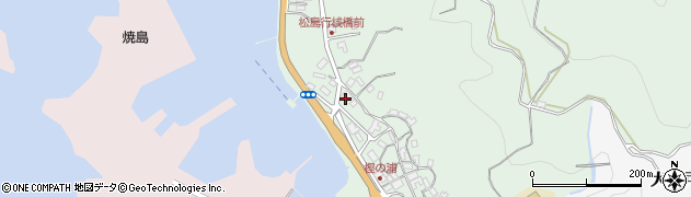長崎県西海市大瀬戸町瀬戸樫浦郷2511周辺の地図
