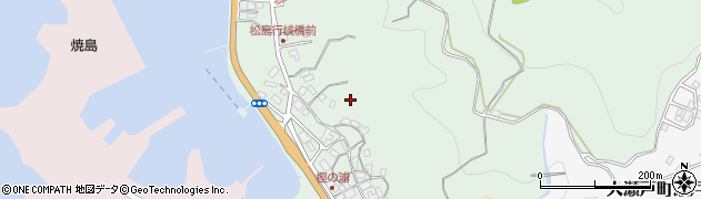 長崎県西海市大瀬戸町瀬戸樫浦郷周辺の地図