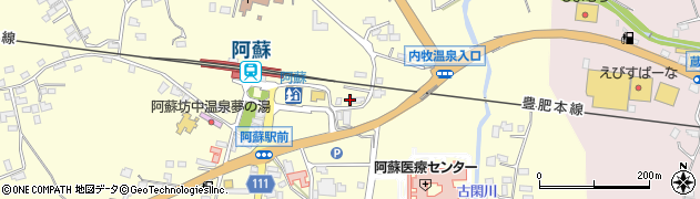 阿蘇療術院周辺の地図