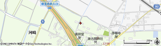 熊本県玉名市河崎488周辺の地図