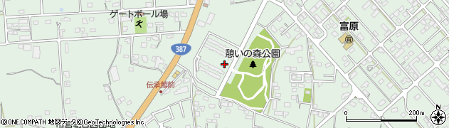 熊本県菊池市泗水町吉富317周辺の地図