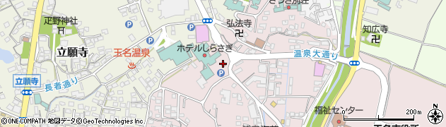 玉名温泉郵便局 ＡＴＭ周辺の地図