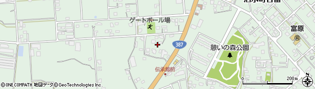 熊本県菊池市泗水町吉富3185周辺の地図