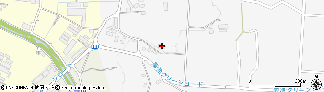 熊本県菊池市旭志新明388周辺の地図