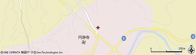大分県竹田市門田167周辺の地図