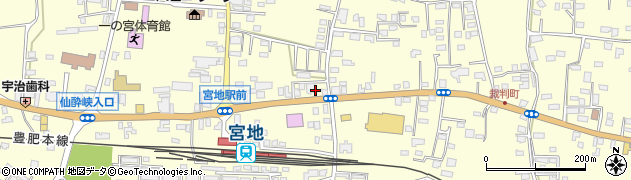 阿蘇鍼灸院周辺の地図
