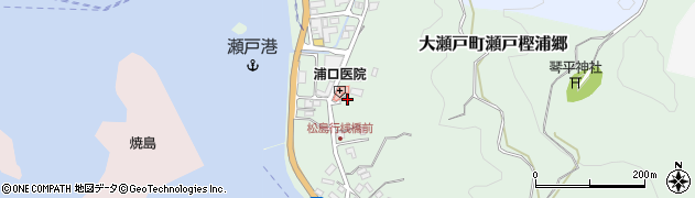 長崎県西海市大瀬戸町瀬戸樫浦郷201周辺の地図
